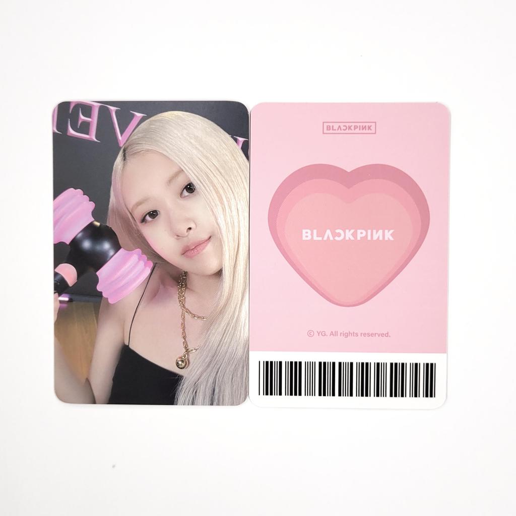BLACKPINK Light Stick ver.2 Специальная фотокарточка Weverse