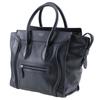 CELINE Luggage Handbag 167793 Micro shopper black Calfskin Women Used