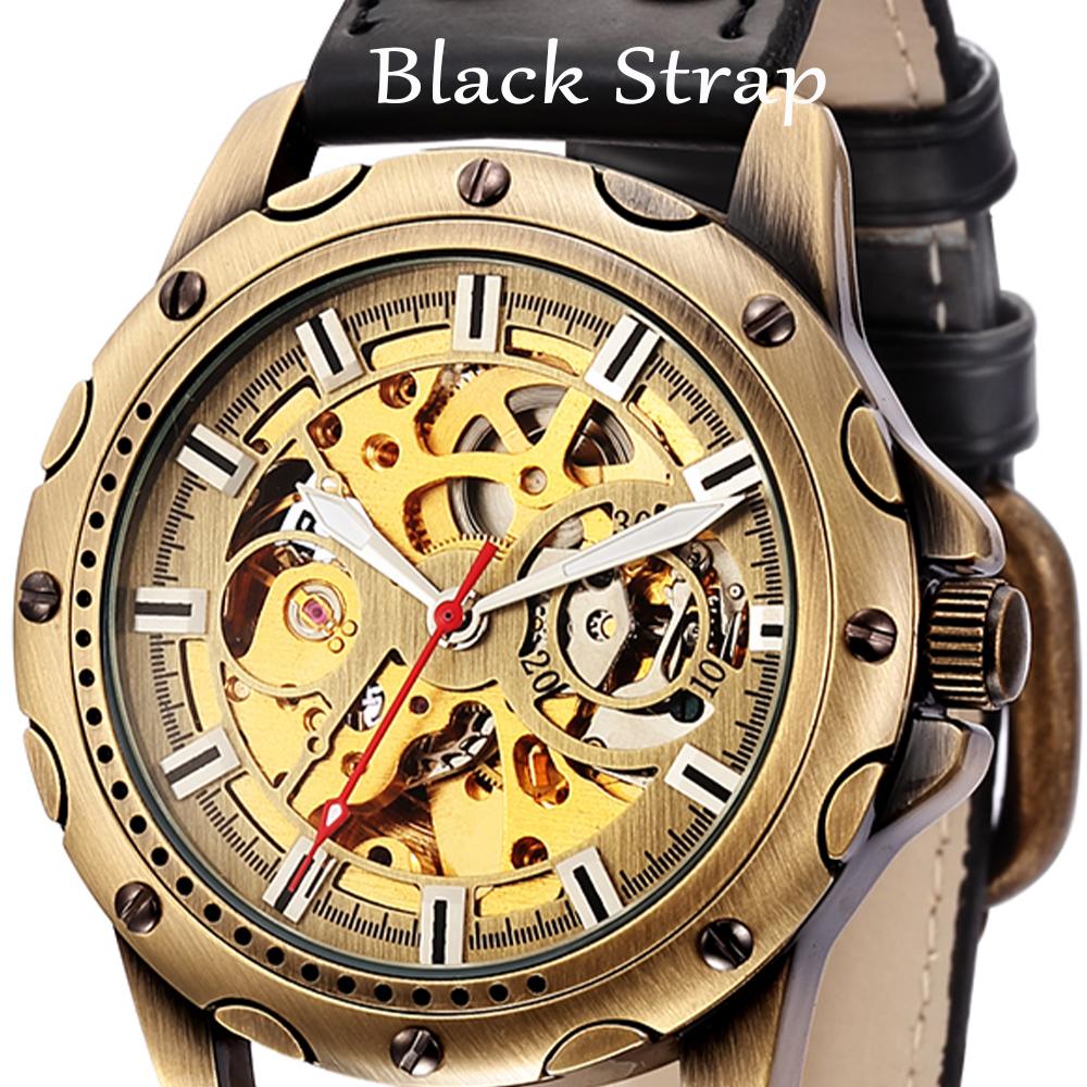 AUTOMATIC WATCH MAN MECHANICAL WATERPROOF WRIST WATCHES For Men LUXURY SKELETON MALE CLOCK STAINLESS STEEL SELF WIND Mens Watch