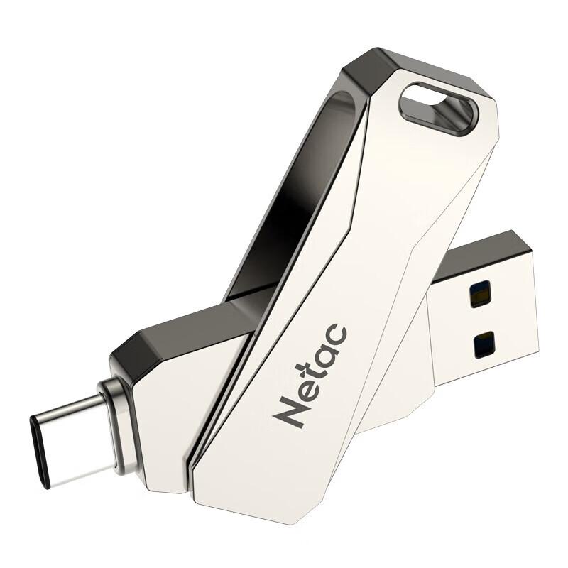 Netac G473 Dual-Interface USB-C & USB 3.0 Flash Drive