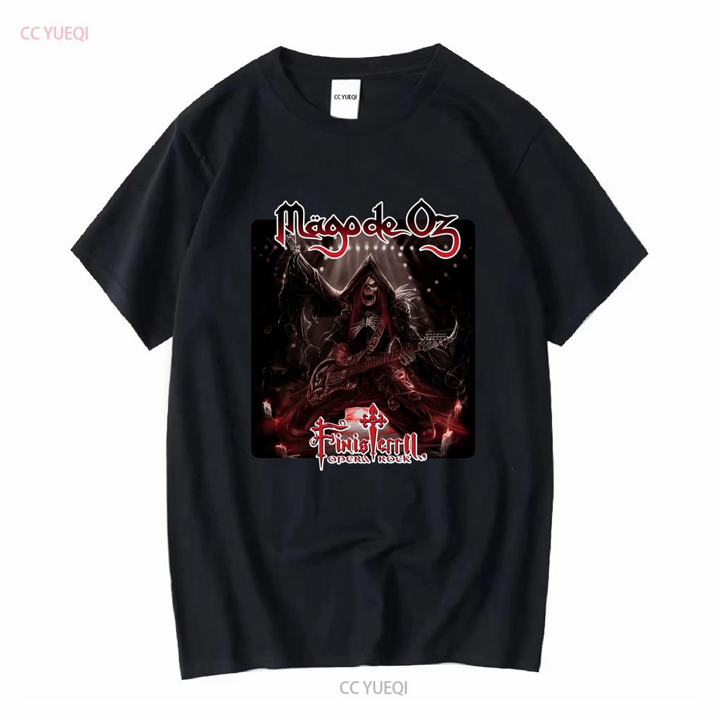 Mago De Oz Band T Shirt Size Large Vintage YK Grunge Rock Metal Folk long or short sleeves vintage Washed Stretched streetwear