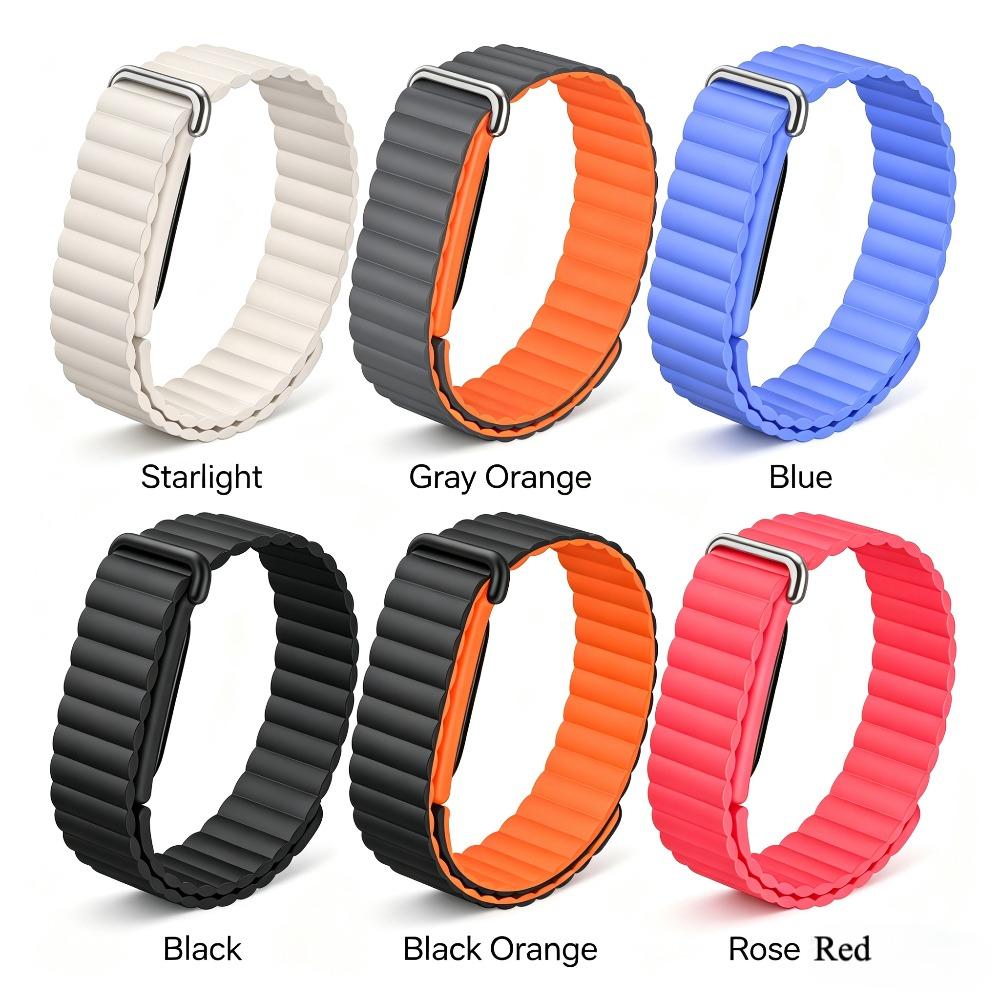 Магнитный петлевой силиконовый ремешок для часов Google Fitbit Air Браслет Для улицы Мягкий водонепроницаемый спортивный ремешок Браслет для женщин