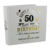 Signography Birthday Boy Photo Album 4 X6 - 50th