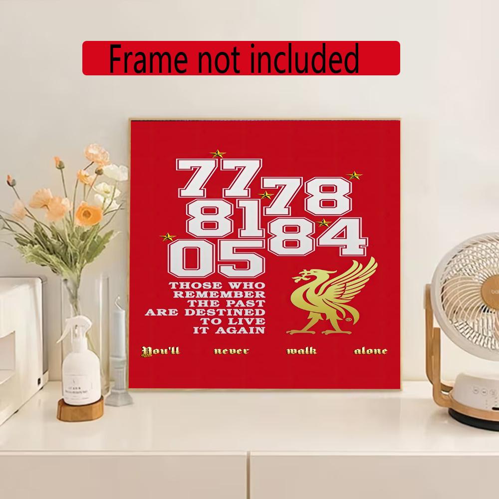 Liverpool 5D Diy Diamond Painting Round Diamond Mosaic Suitable For Beginners Diamond Painting Rhinestones Gift Frameless
