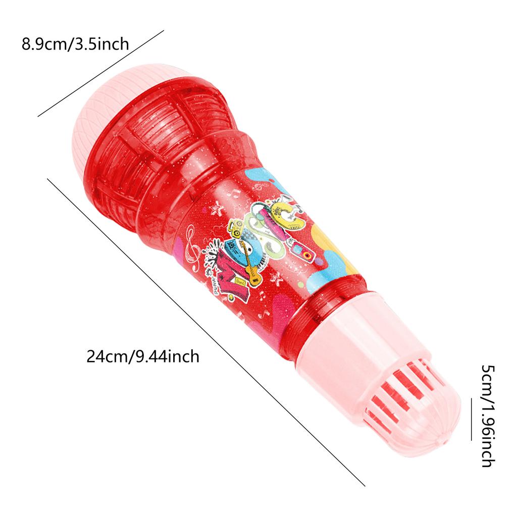 Kids Echo Microphone Toy Lightweight and Battery Free Magic Mic for Toddlers Perfect for Birthday Parties and Picnics