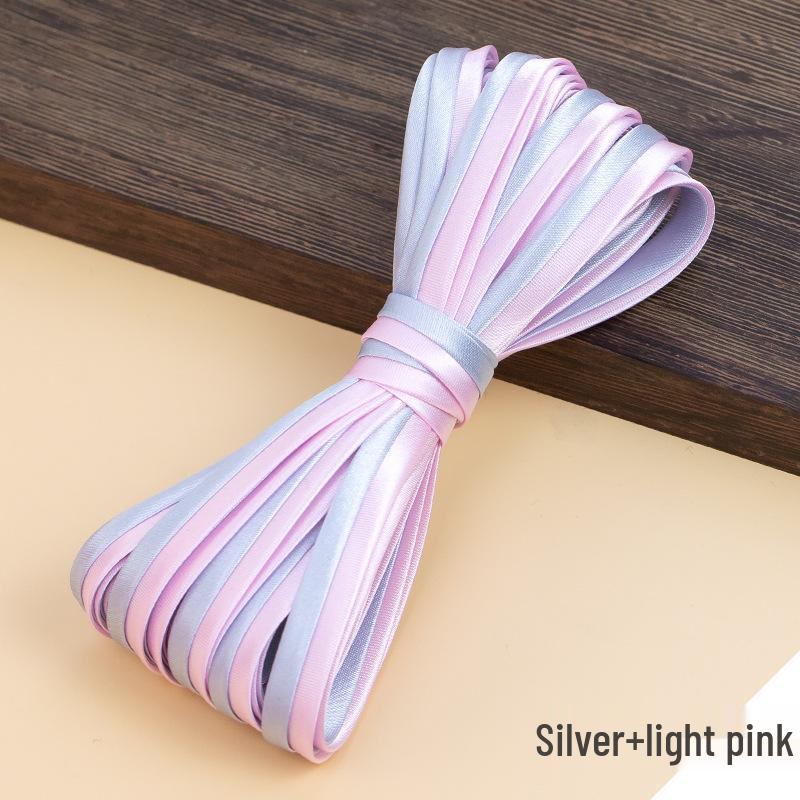 Атласная окантовка Hengmeihe Cheongsam - 1 см подобранные по цвету полоски для подгибки для аксессуаров одежды