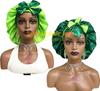 FREE SAMPLE Satin Bonnets Sleeping Caps Double Layer Women Silk Durags Head Tie Headband Designer Hair Bonnet With Custom logo