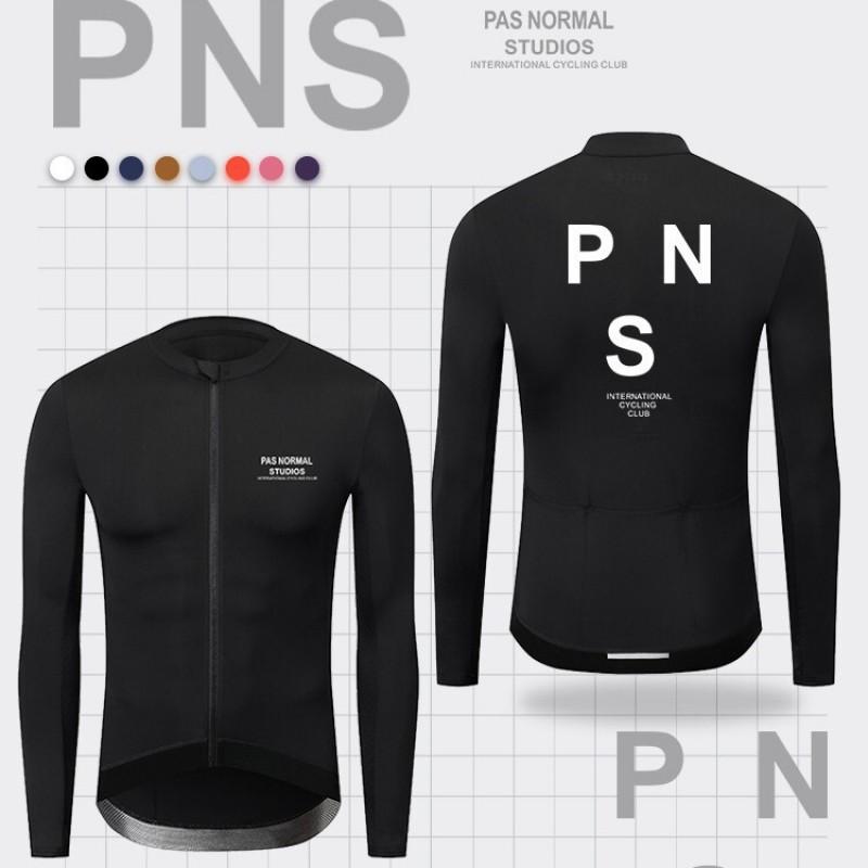 Unisex Long Sleeve Cycling Jersey Breathable UV Protection Mountain Bike Shirt Fall Winter