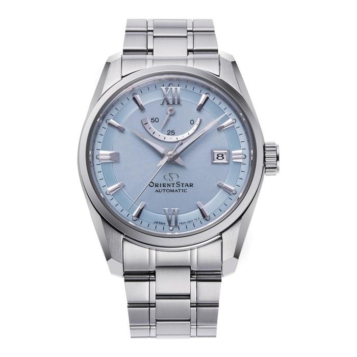 Orient Мужские часы Star Contemporary с синим циферблатом и стальным ремешком RE-AU0109L00B