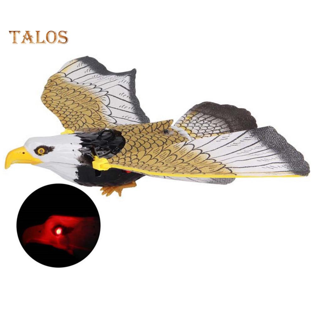 TH Flying Eagle Sling Hovering Bird Model with LED Sound Kids Toy Gift