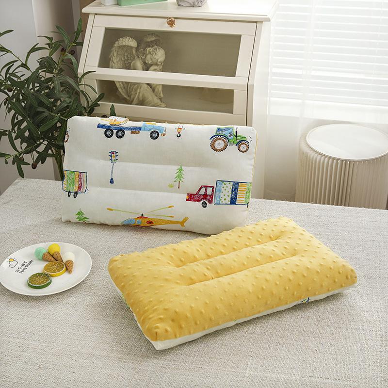 Children's Cotton Soothing Doudou Pillow for Home Kindergarten Children's Nap Pillow Cartoon Pillow