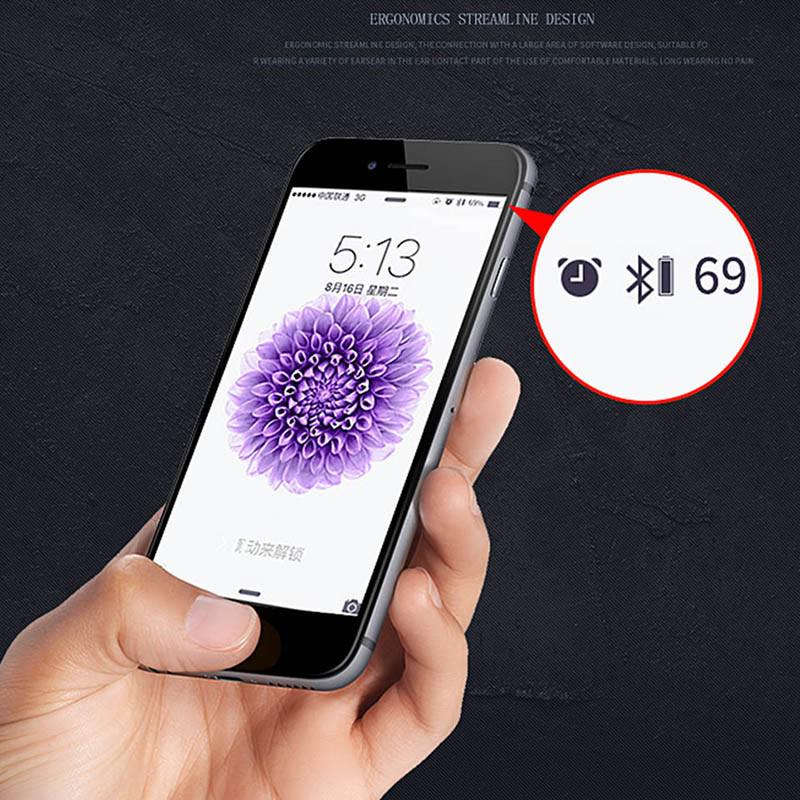 Wireless Bluetooth Headset Single-ear Electronic Display Business Car Sports Ear-mounted 5.2 Noise Reduction Bluetooth Headset