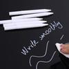 5pcs White Liquid Chalk Marker, Quick Drying, Easy To Wipe, for Blackboards, Glass, Windows, Suitable for Office Stationery
