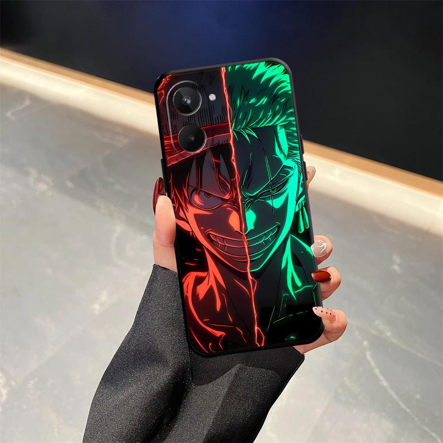 Чехол для телефона для Realme C15 C12 P3 Ultra C21 GT Master Neo2 C25 C33 C35 C53 C55 11 Pro Nazro 50 50i 12 14 One Piece Луффи
