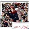 5D Diy Diamond Painting Jujutsu Kaisen Cross Stitch Full Diamond Embroidery Mosaic