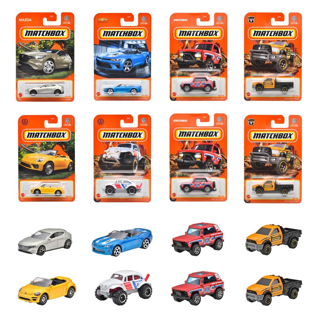 Matchbox Basic Car L Ассортимент Игрушечные машинки Мини Машинки 24 Машинки Коробка Распродажа 3 года и старше Мульти 98BL-30782