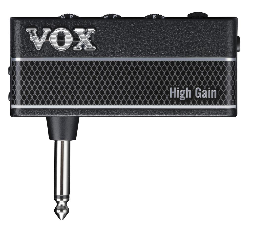 VOX Headphones Guitar Amplifier amPlug 3 High Gain No Cables Required Plug Directly Into Your Guitar Perfect for Home Practice Battery Powered Effects