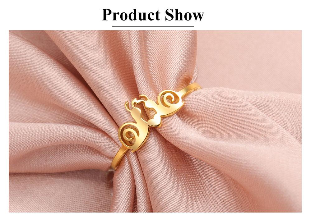 Cazador Cute Snail Rings for Women Stainless Steel Gold color Animal Finger Rings Jewelry Valentine Gift Wholesale 2026 Trend