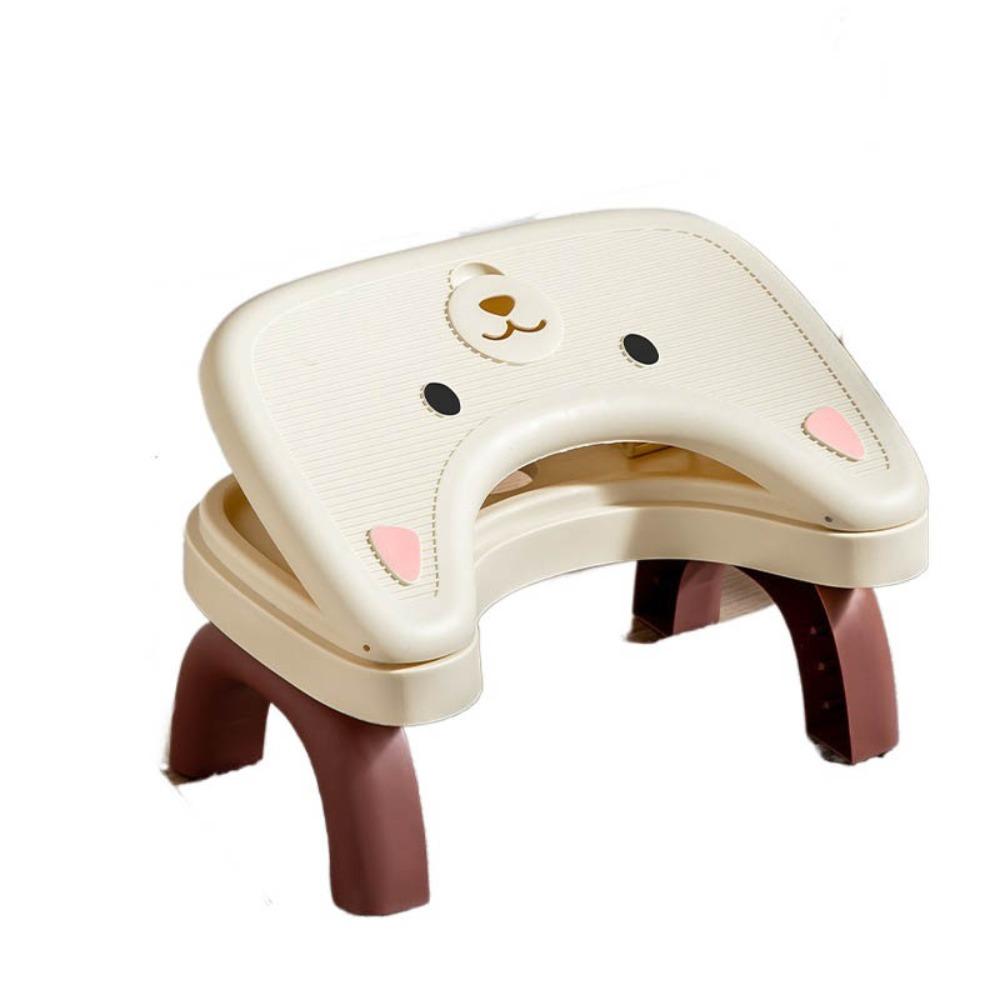 Foldable Folding Toilet Footstool Ergonomic Toilet Seat Under Desk Footrest Kids Potty Chair