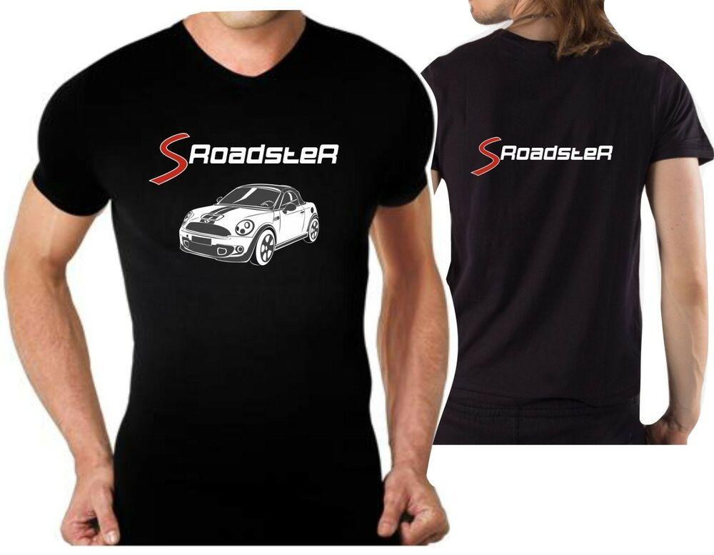 Футболка с сеткой Car Mini Cooper S Roadster Футболка Автомобиль Спорт