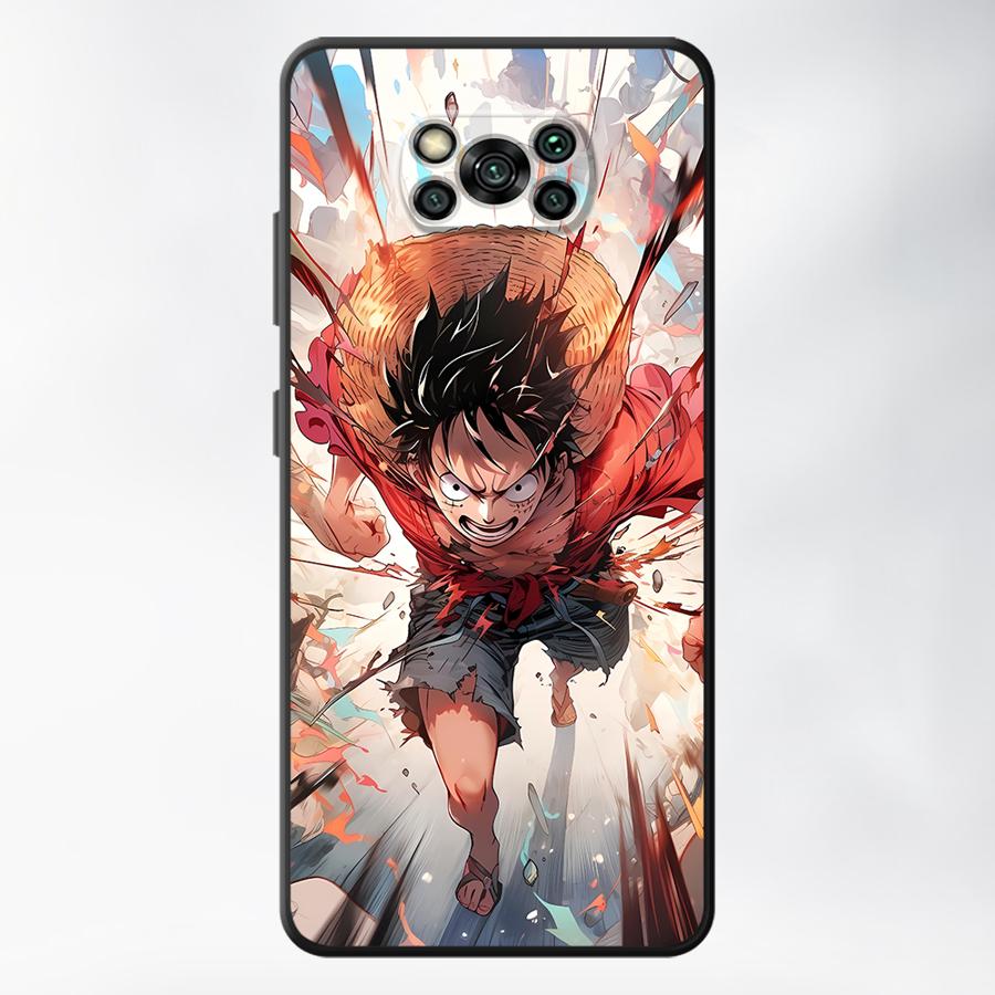 OneS P-ieceS Аниме Чехол для телефона для Xiaomi Poco X3 X4 X5 C51 C50 F3 F4 F5 C65 M3 M4 Pro M5