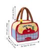 Large Capacity Lunch Box Bag Cold Insulation Food Storage Pouch Cute Picnic Bag  Work