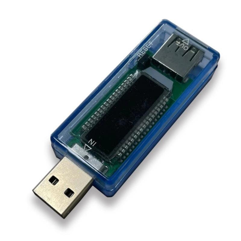 USB-измеритель мощности, тестер напряжения и тока с цифровым дисплеем для точного измерения 4-20 В 0-3 А в телефонах, планшетах