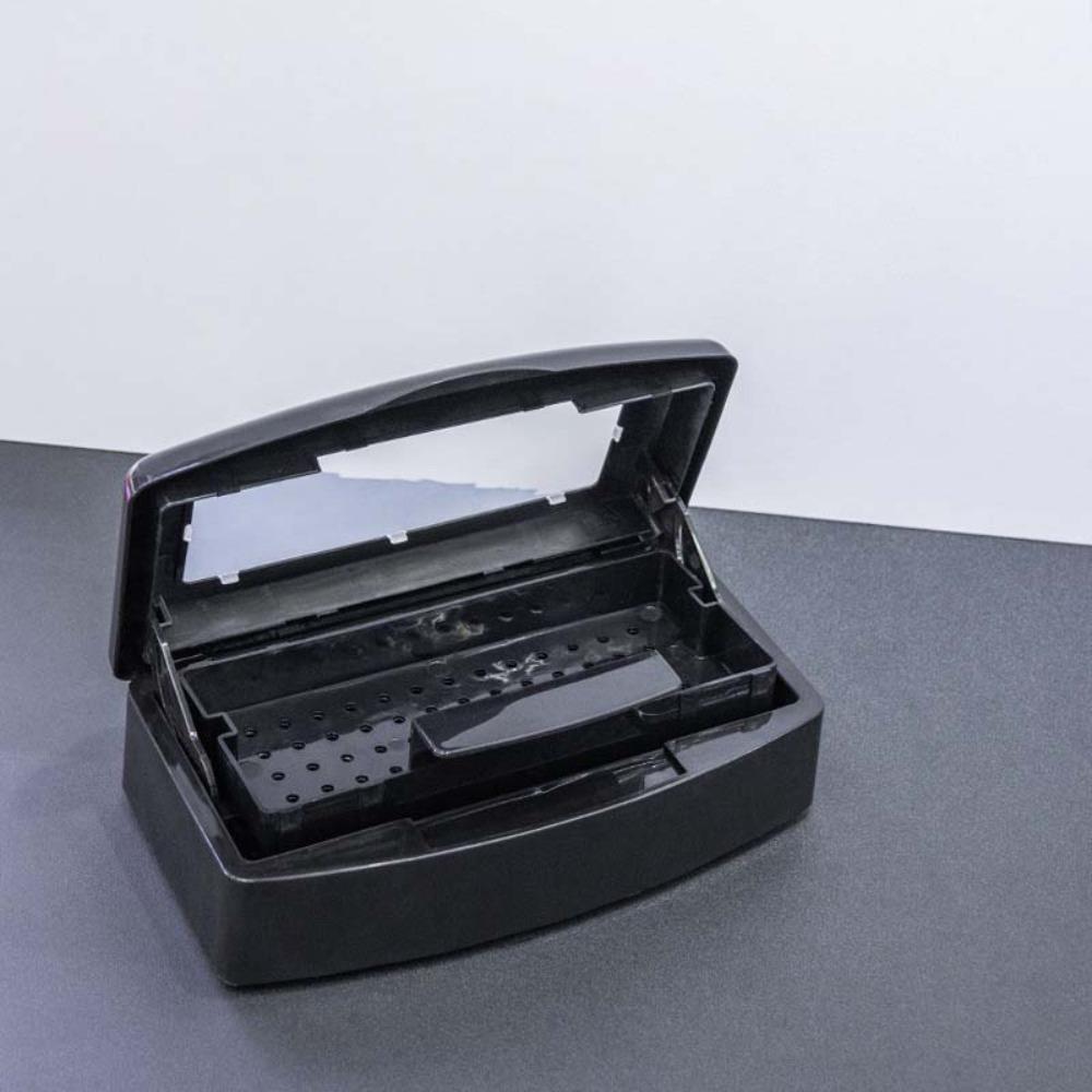 Storage Box Nail Sterilizer Tray Detachable Manicure Implement Sanitize Tool Nail Art Salon