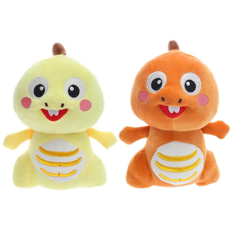 Очаровательная плюшевая игрушка Дино для детей Милая мягкая набивная кукла животное динозавр 20 см