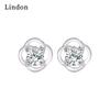 Lindon Women Copper Alloy Zircon Earrings Drop Earrings For Women Wedding Party Gifts