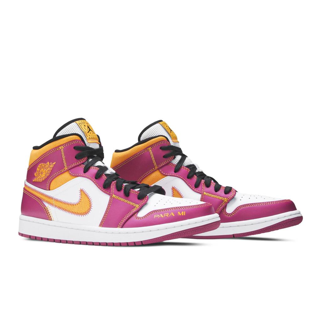 Air Jordan 1 Mid 'День мертвых' (унисекс) Винтажные баскетбольные кроссовки DC0350 100