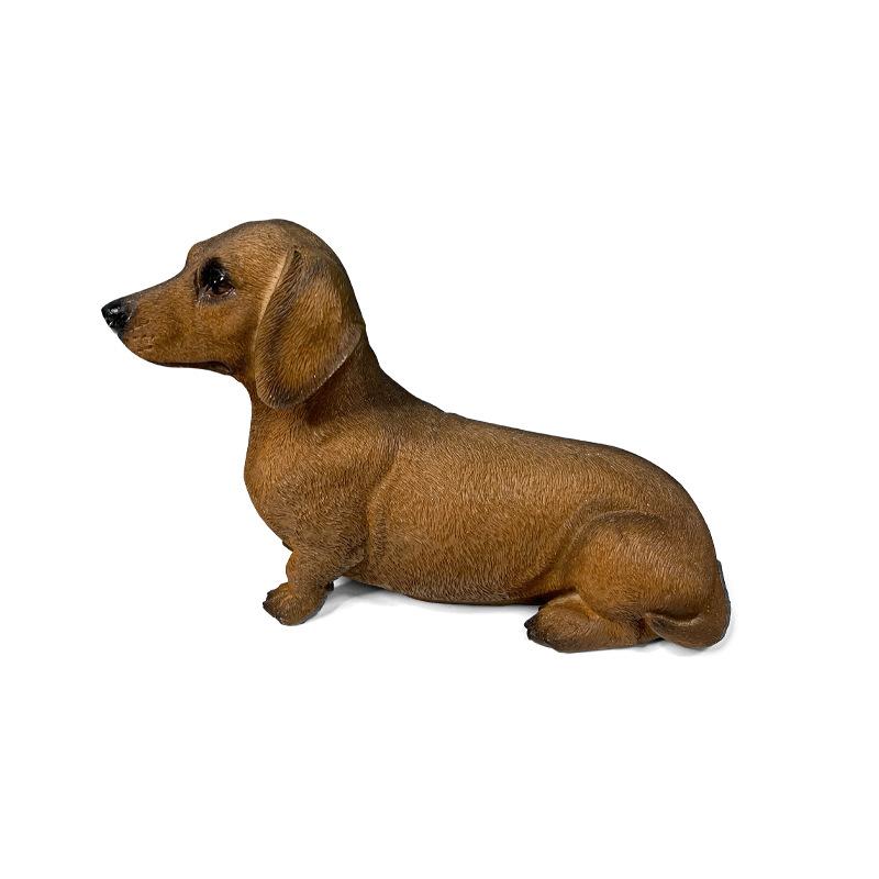 Новые украшения для таксы, креативный дом, гостиная, поделки из смолы, украшения для рабочего стола, украшения