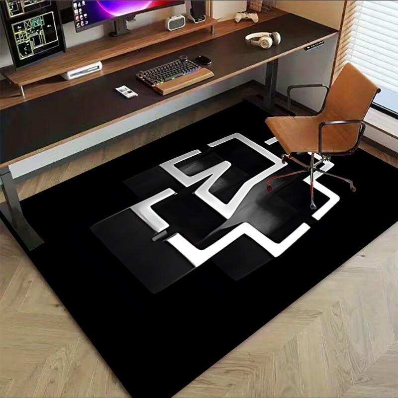 1pc Hammerstone Emblem Carpet for Playroom Bedroom Living Room Sofa Home Decor,kids Game Area Rug Non-slip Floor Mat Y7305