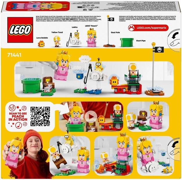 LEGO Super Mario 71441 Приключения с интерактивной фигуркой Пич LEGO