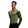 Мужская компрессионная футболка с длинным рукавом UA HeatGear Armour Camo