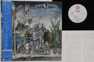 Виниловая пластинка DAVID GRISMAN Mondo Mando P11118W WARNER BROS 1981 Япония Obi CountryFolk Б/у