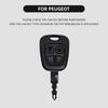 Для Peugeot 106 107 206 207 306 307 406 407 Для Citroen C1 C4 Чехол для ключа Крышка Корпус пульта дистанционного управления Защита брелока Аксессуары для интерьера