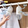 Clothes Dehumidification Box Reusable Hanging Dehumidifier Packs Anti-Mold with Water Collector&Hook for Wardrobe Closet Cabinet