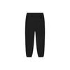 Fila Solid Color Tapered Knit Sports Pants Men Bottoms Black F11M339608A-BK