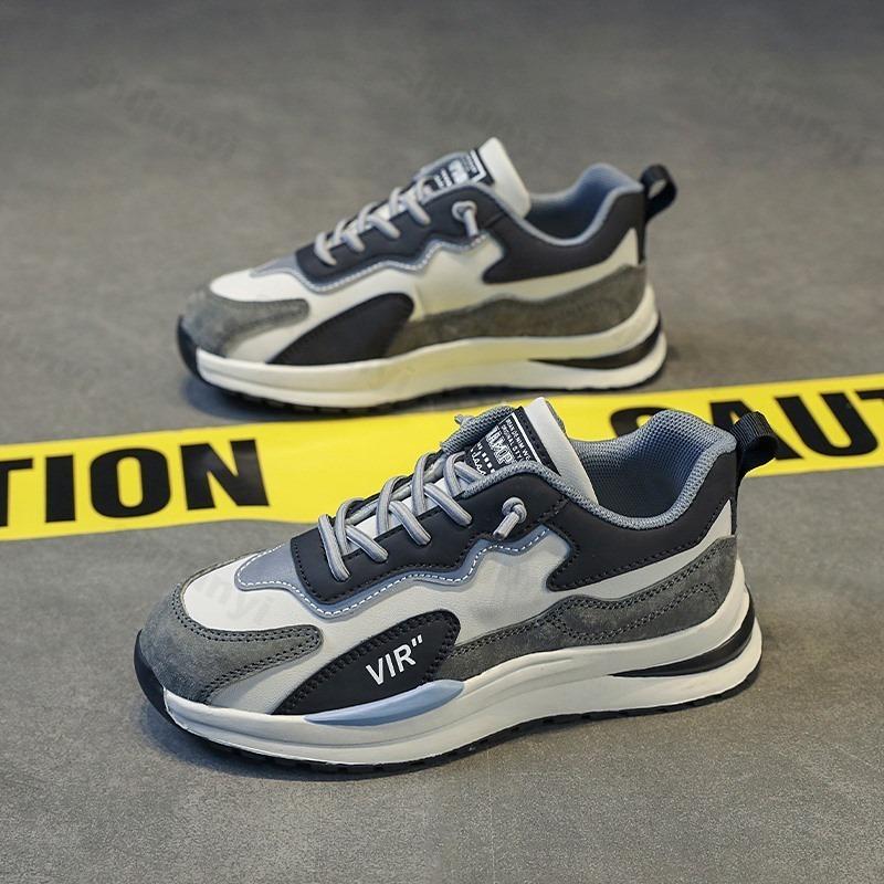 Модные мужские кроссовки Модная повседневная обувь для бега Дышащие на шнуровке Теннисные брендовые туфли ПУ кожа Роскошный дизайнерский Zapatillas De Hombre