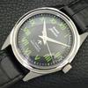 HMT JAWAN VINTAGE HAND-WINDING INDIAN MENS BLACK COLOR DIAL WATCH A700268-5 R202-a700268