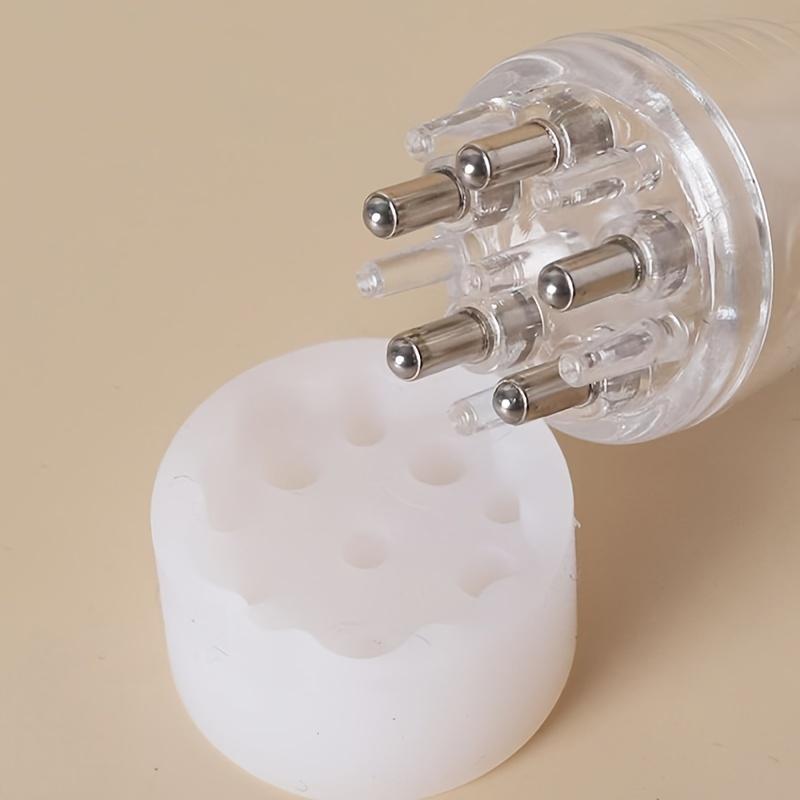 Мини-портативный аппликатор для кожи головы, вращающийся шарик, жидкая массажная расческа для корней волос, массажная медицинская расческа для ухода за волосами