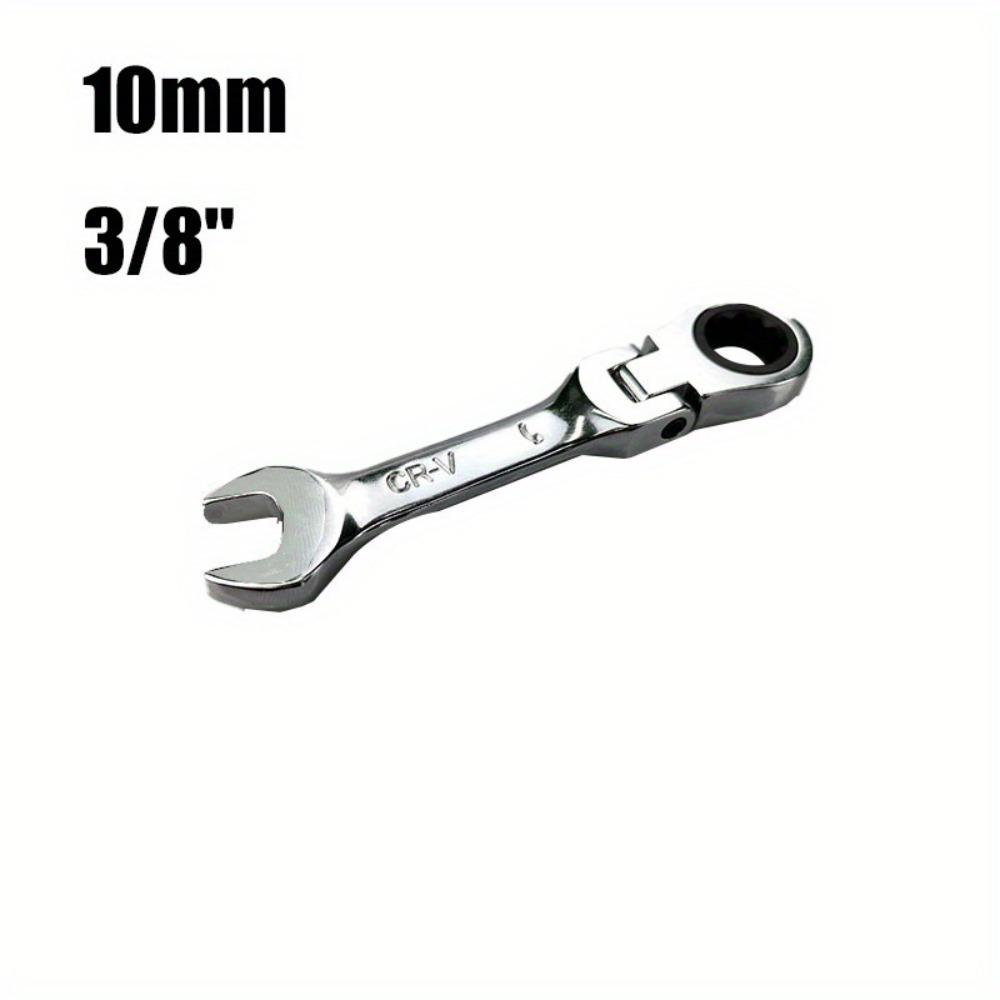 Гаечный ключ Мини Короткая ручка Гаечный ключ Комбинированный ключ Трещоточный ключ Поворотная головка Трещотка