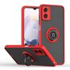 Для Motorola E22 E22i Чехол Противоударный Матовый Жесткий ПК Бронированный Чехол Для Moto E 22 E13 E20 E40 Магнитный Держатель Кольцо-Подставка Задняя Крышка