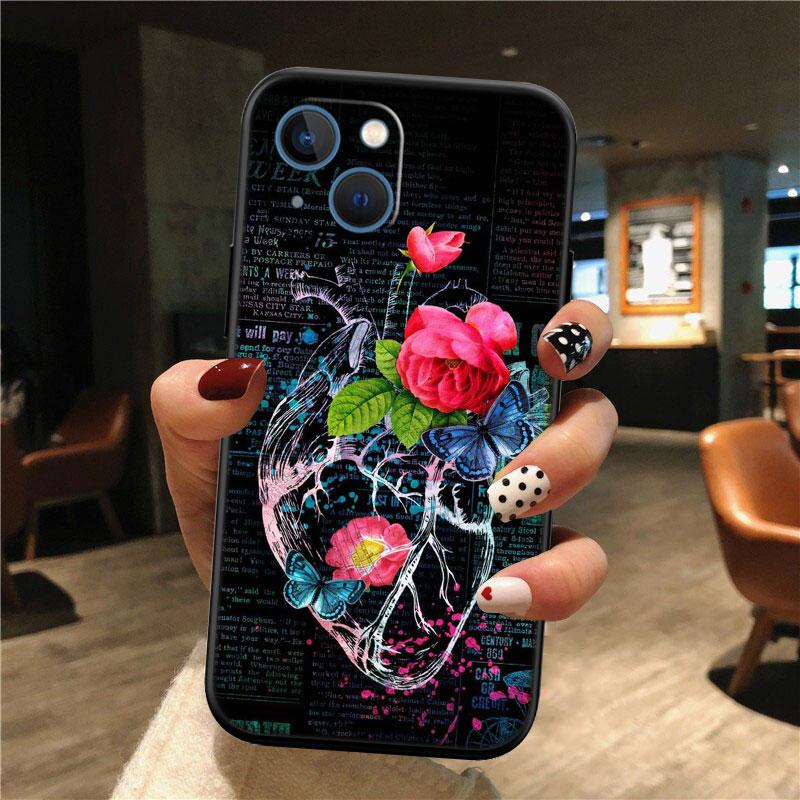 Calm Heart Art Phone Case for Motorola Moto Edge 60 60s 70 G86 G56 G54 E14 G04S G45 G54 G64 S30 S50 X30 X40 X50 Ultra Pro Power