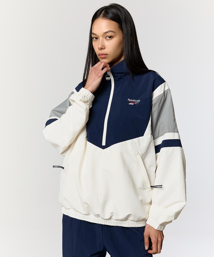 REEBOK Heritage Anorak - Navy:White