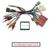 Автомагнитола Радио Жгут проводов Адаптер кабеля питания Для Mazda 3/Axela 2014-2019
