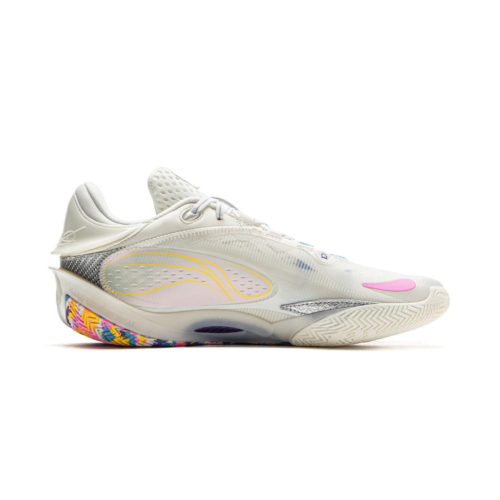 Баскетбольные кроссовки Li Ning Wade 808 5 ULTRA Мужские Низкие Цвет Шампанское Белый ABAV015-8
