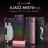 Ajazz AK870 PLUS Gaming Mechanical Keyboard Three Modes All Keys Hot-swappable Lighting Ambience Gaming Office