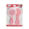 2 PCs Plastic Baby Grooming Kit Daily Head Care Set Newborn Hair Brush Soft Bristle Scalp Brush